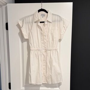 Steve Madden Cream Button-Up Shirt